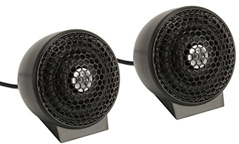 2pcs 150W Dome Tweeter for Car, Car Tweeters with 91dB High Sensitivity, 2 Way System, Easy to Install Car Loudspeaker for Car Sound Systems