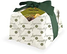 Luscioux Cuore Verde | Panettone farcito di crema al pistacchio ricoperto di cioccolato extra fondente e pistacchi