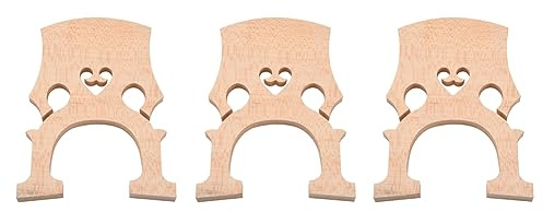 MULOUTSPO 3X Professionelle Cello-Bruecke fuer 4/4 Cello Exquisite Ahornholz