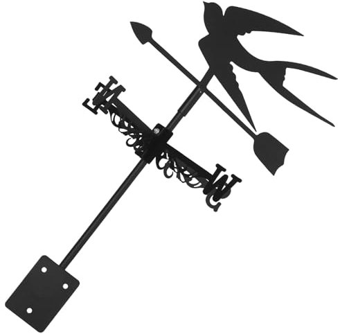 VANZACK 1ensemble Girouette Décorative avec Coq pour Toit Indicateur De Direction Vent pour Décoration Extérieure Et Météorologique
