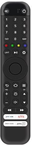 RC833 CUB1 Télécommande Compatible avec TCL FTV UHD TV PF650 43PF650 | 50PF650 55PF650 65PF650