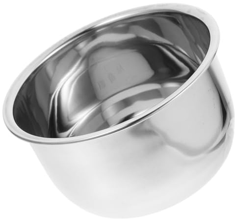 Alipis Ciotola in Acciaio Inox 304 Da 2,5l Per Mescolare e Servire, Contenitore Alimentare Resistente Per Cucina Familiare e Ristorante, Ciotola Multiuso Per Lavare Verdure e Preparare Piatti