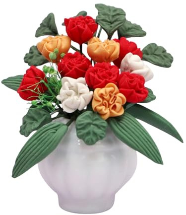 Amagogo Plante Miniature, Modèle de Bonsaï, Décoration pour Maison de Poupée, échelle 1:12, Fausse Verdure