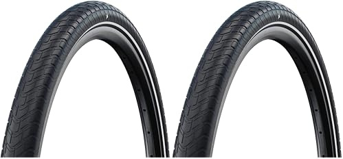 Schwalbe Motion Big Apple Fahrradreifen – Umweltfreundlicher Reifen mit großem Volumen - mit ADDIX Green Compound – RaceGuard Pannenschutz – Für Alltag, City- & E-Bikes – 12 bis 28 Zoll