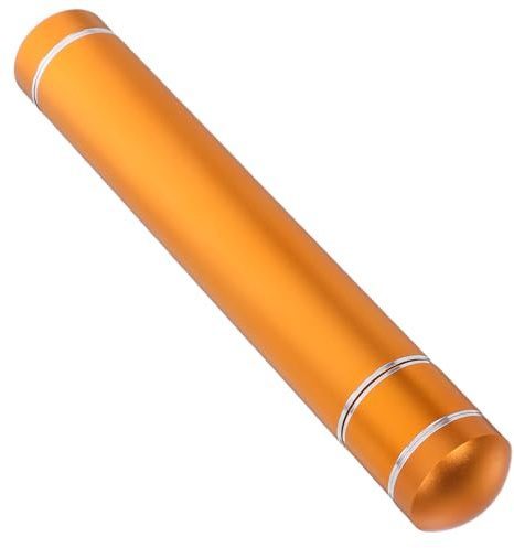 TOBBOMEY Tubo Porta Sigari Ermetico in Lega di Alluminio Resistente, Custodia Portatile per Sigari da Campeggio, Scatola da Viaggio Tascabile per Mantenere Freschezza e Aroma,