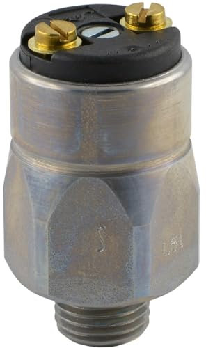 Fittingteile - Druckschalter mit Schraubklemmen - bis 50 bar Schließer für Hydrauliköl Heizöl Druckluft Wasser (Ausführung: Schließer - Einstellbereich: 20-50 bar)