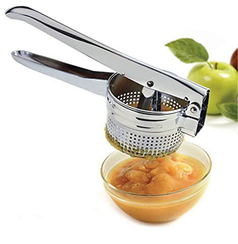 MNSRRN Exprimidor Manual de Acero Inoxidable, exprimidor de limón de Metal Premium, exprimidor Manual, Jugo de limón de Lima, Jugo de Naranja, puré de Manzana