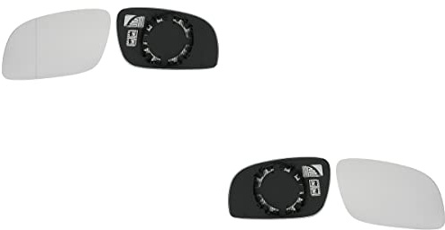 Johns, Spiegel Glas Außenspiegel Glas passend für VW Touran 1T 02/03-05/10 Set Links Re