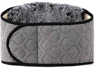 Calentador de riñones unisex con forro polar para mujer, hombre, calentador de espalda, cinturón de riñón, cinturón térmico, cintura elástica, soporte para calentador de cuerpo