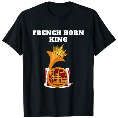 French Horn King Jungen T-Shirt | Herren French Horn T-Shirt