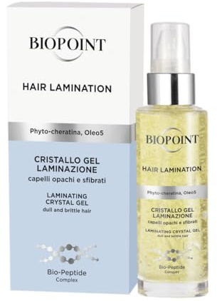 Biopoint Hair Lamination - Gel de sublimación para cabello dañado y dañado (50 ml)