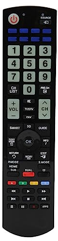 Télécommande TV Universelle avec Design Ergonomique, Boutons Légers et Sensibles, Longue Distance de Transmission pour la Télévision