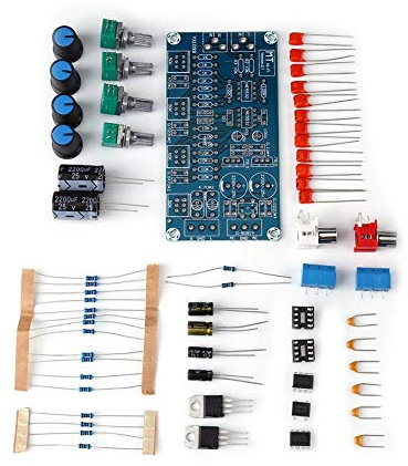 Preamplifier Circuit Board Audio Amplifier Board DIY Audio Amplifier Component Lower Noise Anti-High Frequency Interference for Electronic Music Equipment