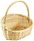 Kobolo Geschenkkorb Präsentkorb Henkelkorb Korb aus geflochtener Weide - Gr 1 35x30x12/34 cm