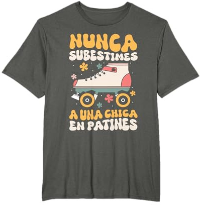 Roller Girl Patinaje Patines De Ruedas Artistico Camiseta