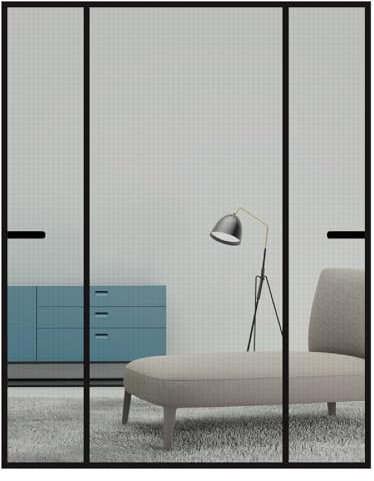 LALAGO Fliegengitter Tür Magnet, 180x222cm, Fliegengitter Balkontür Magnet, Doppeltür, Ohne Bohren, Katzenkrallen Sicher, Stärkere Magneten, Insektenschutz Tür für Balkontür Kellertür Terrassentür