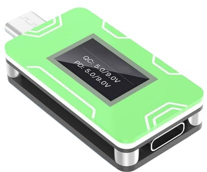 CT02 Charge Detector High Speed USB C Tester Voltage Current Power Test 0.8 Inch LED Screen Real Time Monitoring Tester