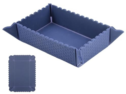 Plato magnético de frutas – Cuenco plegable de silicona para camping, contenedor de embutidos | Vajilla portátil al aire libre, vajilla compacta y versátil para reuniones familiares, plato de camping