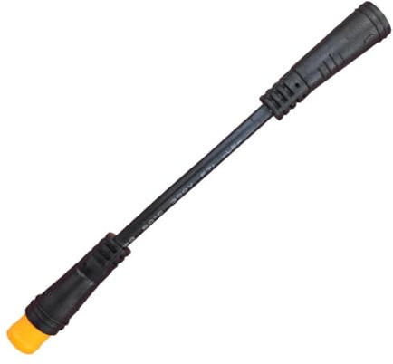 Gettimore 3-poliges Adapter-Verlängerungskabel für E-Bike-Bremshebel, Stromausschaltung, elektrischer Draht, elektrisch, für Fahrrad, 3-poliges Adapterkabel