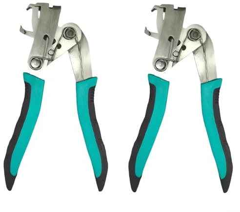 Auto-Clip-Zange zum Entfernen von Kfz-Verkleidungen – robustes Demontagewerkzeug aus Karbonstahl mit ergonomischen PVC-Griffen, federbelasteter Hebelmechanismus (1 Stück)