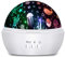 Moredig sensory lights, 4 Projection Themes Baby Lights Projector with 96 Lighting Modes, 360°Roating baby night light kids,baby sensory toys 0 6 months,sensory toys for babies, Baby Girl Gifts- White