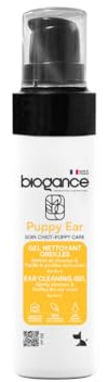 Biogance - Gel nettoyant des Oreilles pour Chiots, sans paraben, formulé à partir d'actif Bio et d'ingrédients d'origine Naturelle