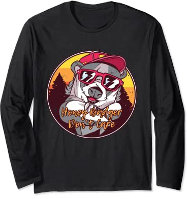 Tasso di miele divertente Tasso Vinateger Miele Tasso Maglia a Manica