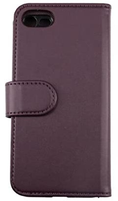Rvelon Designed for iPhone 7/8/SE (2020/2022) Wallet Case with Magnet, Shock Resistant, Dark Purple