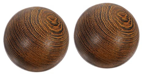 Artibetter Massage-Tools 1 Paar Gesundheitsball Ball Muskelkugeln Aus Baoding-Kugeln Aus Ball Aus Muskelrolle Gesundheitsbälle Tief Trainer Massage Glockenspiel Rosenholz Fitness