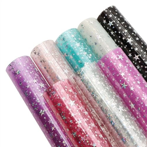 Synthetisches Leder Kunstleder-Blattstoff-Set, 20 x 33 cm, for Bucheinband, Schleifen, DIY, handgefertigtes Material (Color : 1069287001)