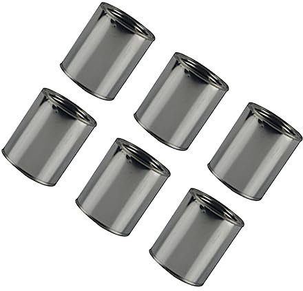 EXCEART 6St öl aufbewahrung aufbewahrungsdose Lacklagerung aufbewahrungbox Leere Farbeimer Kunsthandwerk Farbdosen Tintenspeicherdose Tinte kann Metall malen Kerze Container Lagertank