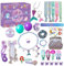 Adventskalender-Boxen, Adventskalender mit Charm, Mädchen, Adventskalender für Mädchen, mit Schmuckanhänger, Haarschmuck, Schmuck, 2024 Adventskalender, Meerjungfrau verkleiden sich