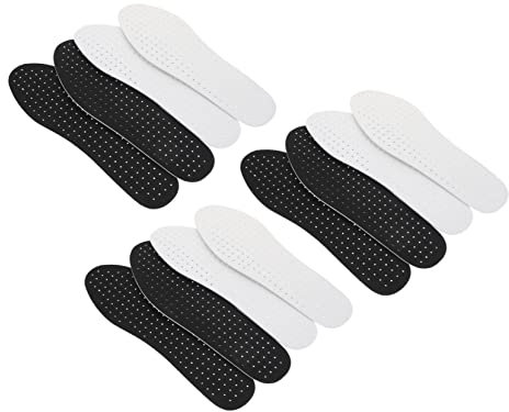 Beaupretty Schweißabsorbierende Atmungsaktive Einlegesohlen Ultradünne Eva-einlegesohlen Für Schuhe