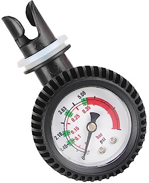 ANDRESLAD Luftdruckmesser Aufblasbare Schlauchboote Kajaks Sups Robustes Manometer Praktisches Luftdruckprüfgerät Kompatibel Mit Gummiboot Ventilen Einfache Bedienung