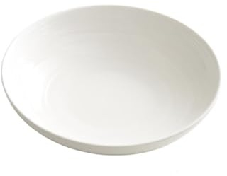 Assiettes plates Plat d'accompagnement Assiette de ménage blanche Plat creux en céramique Vaisselle Service de table(9inch)