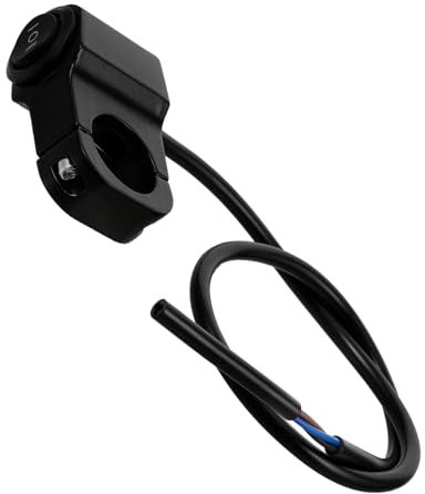 Interruptor de Aluminio para Motocicleta, Manillar, Faros y Señal