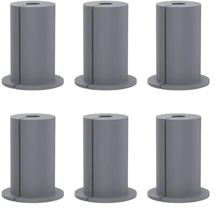 6Pcs Mobili Muro Foro Boccola Passacavi Gestione Filo Organizzatori Passare In Gomma Fori Passanti Copertura Mobili Parete Foro Boccola Passacavo
