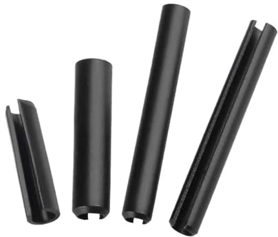 Federstifte Federstifte M1,5-M6 6-20mm Schwarz 65 Manganstahl 230 Stk(M1.5-50pcs,6mm)