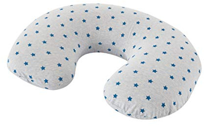 Träumeland T042103 Ersatzbezug für Still- & Schwangerschaftskissen 'touch' - Design: Sternentraum blau, mehrfarbig