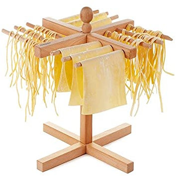 Stendipasta in legno di Faggio Naturale Essiccatore 305 x 305 x 330 mm Ghidini