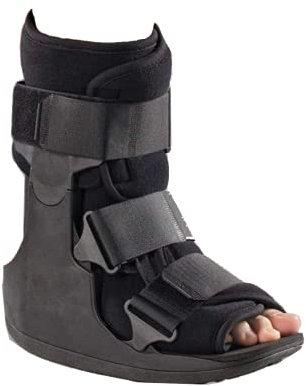 RO+Ten | Equal 450 | Tutore a Stivaletto Rigido Basso | Scarpe Ortopediche Donna e Uomo | Tutore Caviglia Distorsione | Cinghia di Fissaggio (L)