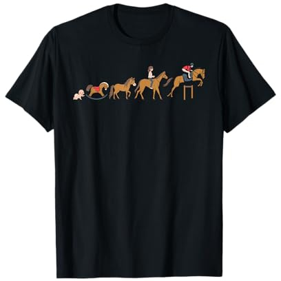 Cheval Amant Équitation Cadeau Chevaux Fille Cheval T-Shirt