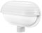EL-HOME Lámpara de fachada ML-10B7 con sensor de movimiento 180° PIR, E27 - para exterior, Aplique de Pared, portalámparas para lámpara de jardín, portalámparas - blanco