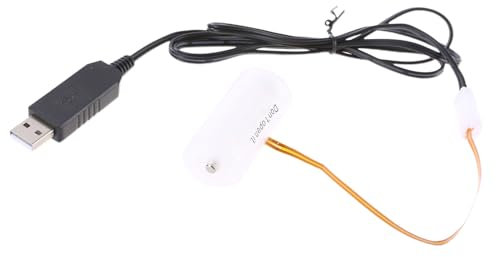 NPXUAMTJ Câble d'élimination de la batterie USB vers LR14 C - Câble d'alimentation de rechange pour 1 pile 1 5 V LR14 C