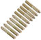 TOP-VIGOR 10Pcs Hanger Bolts, M6x40mm Double Headed Bolts Self Tapping Screw, Double Ended Dowel Screws, Screw Dowels Hanger, Threaded Lag Wood Screws and Machine Bolts for Wood Joint Furniture