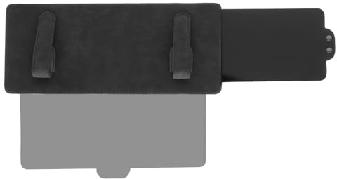 Adjustable Sun Visor Extender, Compatible, Anti Glare Design PC Easy Installation 31.5 x 13.5 cm Windshield and Side Window Sunshade Universally for Front Seat Driver or Passenger (Grey)
