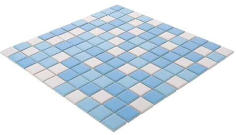 Healifty Carrelage en Céramique Antidérapant pour Réparation de Piscine, Dalles Résistantes pour Sol Extérieur et Bord de Piscine, Restauration de Surface Lisse et Uniforme