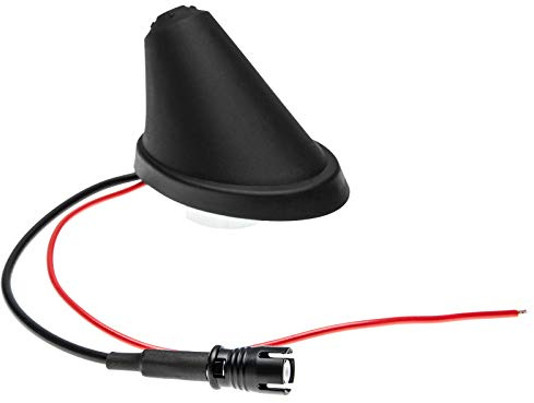 Adapter Universe Auto Antennensockel mit Raku 2 Triplex Adapter & Verstärker Universal schwarz - Antennenfuß KFZ Dach Stecker