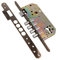 Amig - Cerradura de puerta - Cerradura de Embutir Con Bulones para Puertas - Acero - 50/85 mm - Cuero - Sin Cilindro y Escudo de Seguridad - Picaporte Reversible