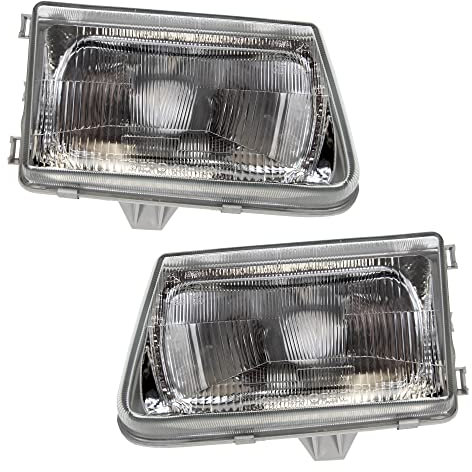 ATEC Germany 2x Hauptscheinwerfer vorne links + rechts H4 Frontscheinwerfer ohne Stellmotor, Kompatibel mit OPEL CORSA A CC (S83), CORSA A TR (S83)